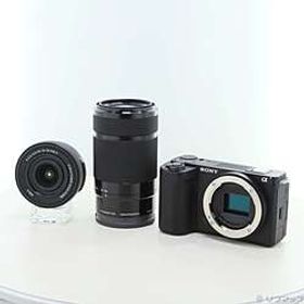 VLOGCAM ZV-E10 II ダブルズームレンズキット ブラック ZV-E10M2X B