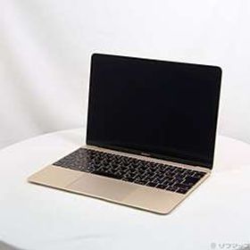 セール対象品 MacBook 12-inch Mid-2017 MNYK2J／A Core_m3 1.2GHz 8GB SSD256GB ゴールド 〔10.15 Catalina〕 ［グラフィック：I