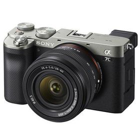 ソニー カメラ ミラーレス一眼カメラ ILCE-7CL ズームレンズキット シルバー SONY α7C