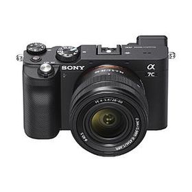 SONY(ソニー) α7C【レンズキット】ミラーレス一眼カメラ ブラック ILCE-7CLB ［ズームレンズ］ 【864】