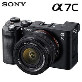 ソニー フルサイズ ミラーレス一眼カメラ ILCE-7CL-B α7C ズームレンズキット ブラック SONY アルファ