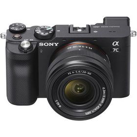 ソニー ILCE-7CL B α7C ミラーレス一眼カメラ ズームレンズキット ブラック