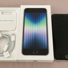 iPhone se3 64G スターライト 箱付 美品