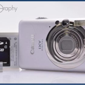 キヤノン Canon IXY DIGITAL 110 IS 3X バッテリー、ストラップ、メモリカード付 同梱無料 #ks221