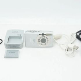 良品 Canon キヤノン IXY DIGITAL 110 IS コンパクトデジタルカメラ シルバー 260608a