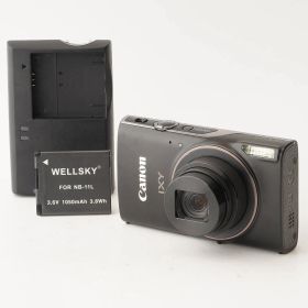 キヤノン Canon IXY 650 ブラック 12x IS 光学ズーム 手ブレ補正