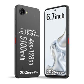 nubia（山崎賢人さんのCMでお馴染み）シリーズの最新モデル お財布ケータイ対応 ZTE nubia(ヌビア) S2 Lite 日本版 SIMフリー スマートフォン 4GB+128GB