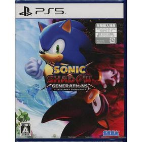 爆買【ゆうパケット対応】ソニック × シャドウ ジェネレーションズ 早期購入特典付き PS5