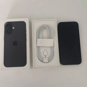 Apple iPhone 16 本体 ブラック(SIMフリー)