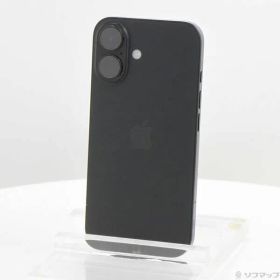 ソフマップ 〔中古品〕 iPhone16 128GB ブラック MYDQ3J／A SIMフリー【377】