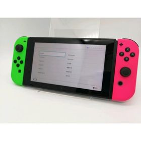 【中古】Nintendo Switch 本体 スプラトゥーン2セット HAC-S-KACEA【秋葉2号】保証期間１ヶ月【ランクB】
