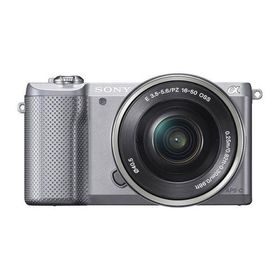 中古 １年保証 美品 SONY α5000 パワーズームレンズキット シルバー [ILCE-5000L]