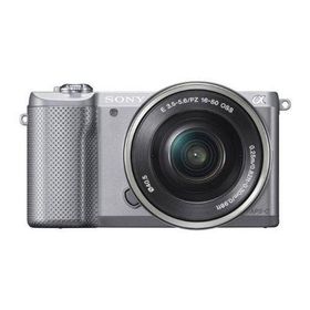 SONY a5000 power zoom lens kit (Silver/digital SLR) - 良品 動作確認済み 1ヶ月保証付 高性能