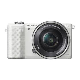 SONY α5000 パワーズームレンズキット(ホワイト／デジタル一眼)(中古品)