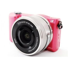 SONY α5000 レンズキット ピンク 美品 動作確認済み 1ヶ月保証付 スマホ転送 高性能