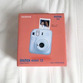 FUJIFILM instax mini 12 ライトブルー 本体
