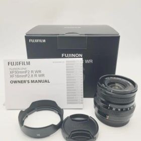■ほぼ新品■ ①FUJIFILM フジノン XF16mm F2.8 R WR