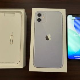 iPhone11 本体 パープル128GB SIMフリー