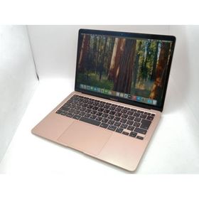 【中古】Apple MacBook Air 13インチ M1(CPU:8C/GPU:7C) 8GB/256GB ゴールド MGND3J/A (M1・2020)【池袋東口】保証期間１ヶ月【ランクC】