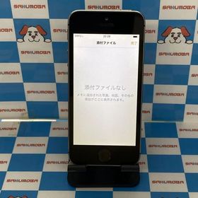 即日発送可iPhone5s 16GB スペースグレイ ME332J/A docomo訳あり品