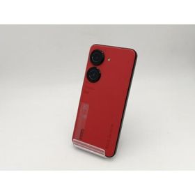 【中古】ASUS 国内版 【SIMフリー】 Zenfone 9 8GB 128GB サンセットレッド ZF9-RD8S128【なんば】保証期間１ヶ月【ランクB】