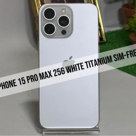 iPhone 15 Pro Max 256 ホワイトチタニウム SIMフリー