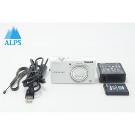 Nikon ニコン COOLPIX S6200 コンパクトデジタルカメラ ホワイト 260710f【アルプスカメラ】