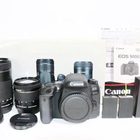 キヤノン Canon EOS 9000D ダブルズームキット 《元箱付》