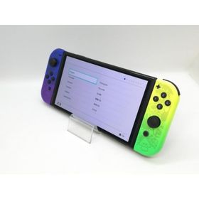 【中古】Nintendo Switch 本体 (有機ELモデル) HEG-S-KCAAA スプラトゥーン3エディション【京都】保証期間１ヶ月【ランクC】