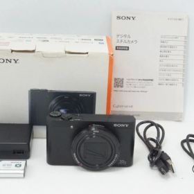 美品 SONY ソニー Cyber-shot DSC-WX500 コンパクトデジタルカメラ ブラック 元箱付 260717aa
