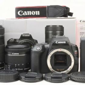 ☆極上美品☆ Canon キャノン EOS Kiss X10 ダブルズームキット 元箱 付属品 Shot数 僅か 1,000枚以下！ ♯26071701