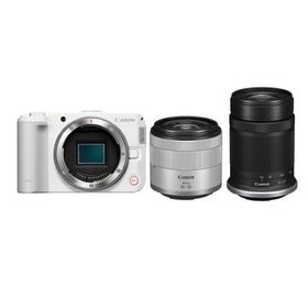 【期間限定特価】 【夏のキャッシュバック対象】 キヤノン(Canon） EOS R50 V ダブルズームキット ホワイト Vlog 動画撮影