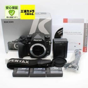 [ほぼ新品 | S数2,408回] PENTAX KP ボディ ブラック 防塵 防滴 -10℃耐寒 5軸5段手ぶれ補正 デジタル一眼レフカメラ #099VVV0778