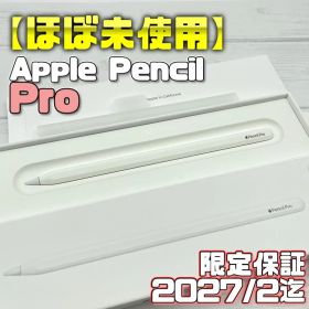 保証あり【ほぼ未使用】Apple Pencil Pro 401