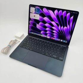 【送料無料】Apple MacBook Air 13(2024, A3113) M3 / RAM 24GB / SSD 2TB / ミッドナイト / 充放電回数 : 339 [MC220]
