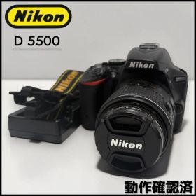 【転送◎】Nikon D5500 純正ズームレンズセット/シャッター数3616枚