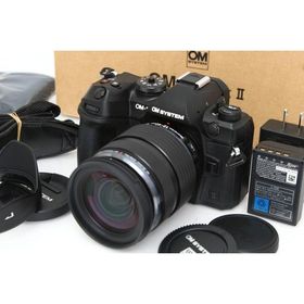 【全額返金保証】美品｜OM SYSTEM OM SYSTEM OM-1 Mark II 12-40mm F2.8 PRO II レンズキット（センサー清掃済み） CA01-R6388-3W4