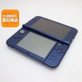 中古 Newニンテンドー3DS LL メタリックブルー 即日発送 game 任天堂 本体 あすつく 土日祝発送OK