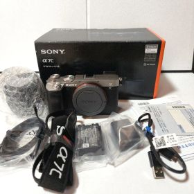 展示品 ショット数約4,400回 SONY α7C ズームレンズキット シルバー