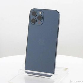 〔中古〕Apple(アップル) iPhone12 Pro Max 128GB パシフィックブルー MGCX3J／A SIMフリー〔348-ud〕
