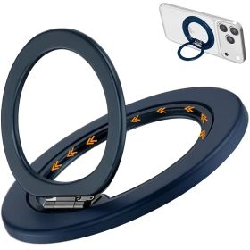【2025最新軽量で薄型】スマホリング マグセーフリング 360度回転 マグネット リング Magsafe マグセーフ iphoneリング マグセーフリング スマホスタンド メタルリング 磁気増強 スタンド機能 角度調整可能 着脱式スマホリング 2枚メタル 1