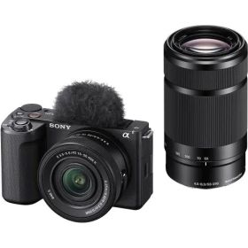 ソニー VLOGCAM ZV-E10M2X-B フ゛ラック αEマウントデジタル一眼カメラ ダブルズームレンズキット ZVE10M2XB