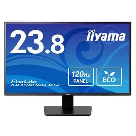 iiyama 液晶ディスプレイ 23.8型 ブラック H395×W543×D190mm X2492HSU-B1J 1点
