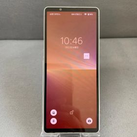 超美品 国内版 SIMフリー Xperia 5 V SO-53D 128GB プラチナシルバー色