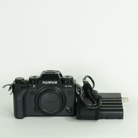 [良品 | シャッター数6,980回｜バッテリー2個付] FUJIFILM X-T4 [ボディ ブラック] | FUJIFILM Xマウント