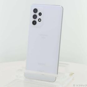 〔中古〕SAMSUNG(サムスン) Galaxy A52 5G 128GB オーサムホワイト SC-53B docomoロック解除SIMフリー〔349-ud〕