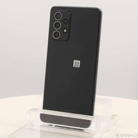 〔中古〕SAMSUNG(サムスン) Galaxy A52 5G 128GB オーサムブラック SC-53B docomoロック解除SIMフリー〔371-ud〕