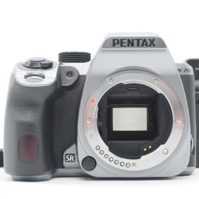 ペンタックス Pentax K-70 24.2 MP Digital SLR Camera Silky Silver 3745 Shots [美品] #Z6582A