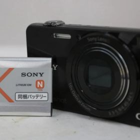【返品保証】 ソニー Sony Cyber-shot DSC-WX220 10x ブラック バッテリー付き コンパクトデジタルカメラ e15575