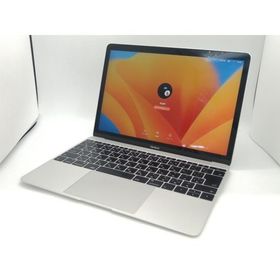 【中古】Apple MacBook 12インチ CoreM3:1.2GHz 256GB シルバー MNYH2J/A (Mid 2017)【広島本通】保証期間１ヶ月【ランクC】